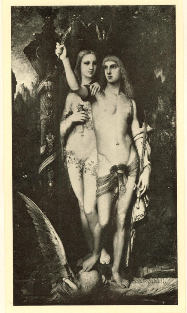Anonimo , Moreau, Gustave - sec. XIX - Jason et Médée , fronte