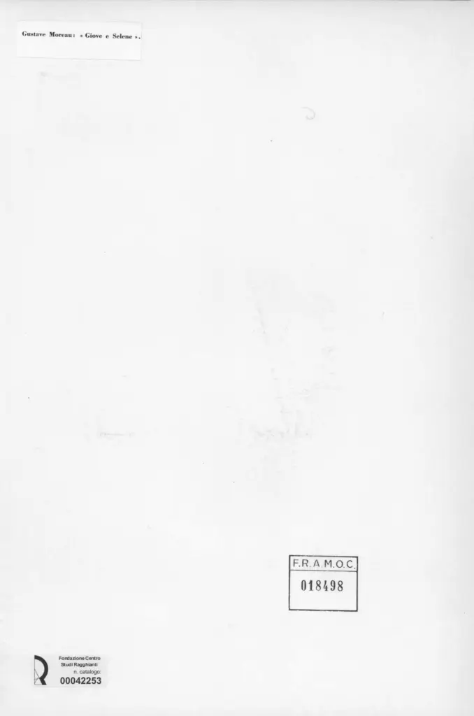 Anonimo , Moreau, Gustave , retro