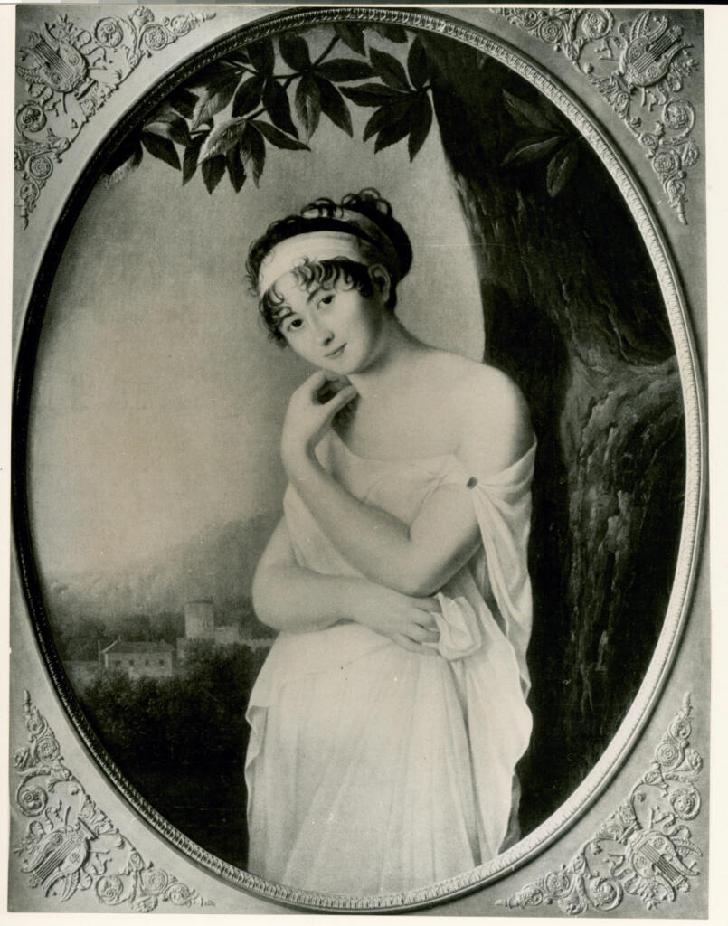 Anonimo , Morin, Eulalie - sec. XIX - Madame Récamier , fronte