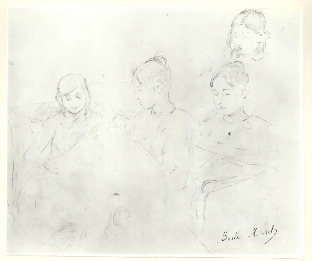 Anonimo , Morisot, Berthe , fronte