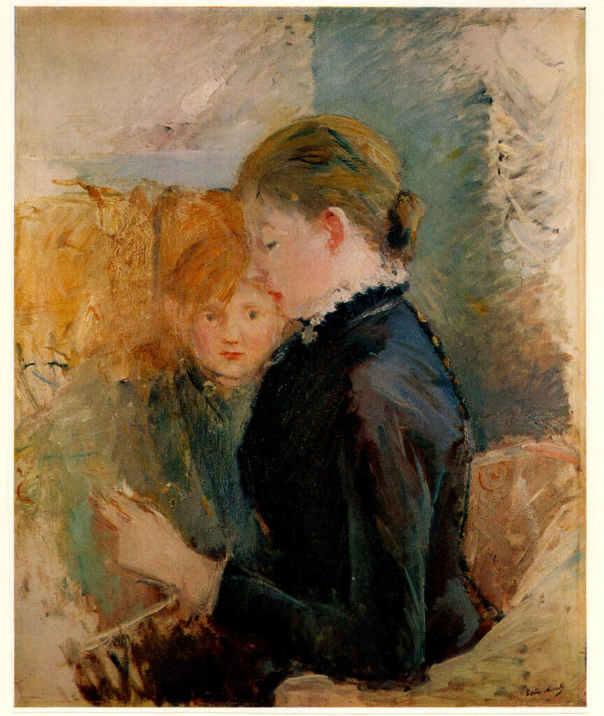 Anonimo , Morisot, Berthe - sec. XIX , fronte