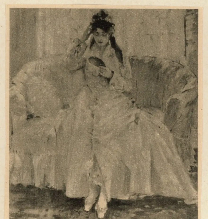 Anonimo , Morisot, Berthe , fronte