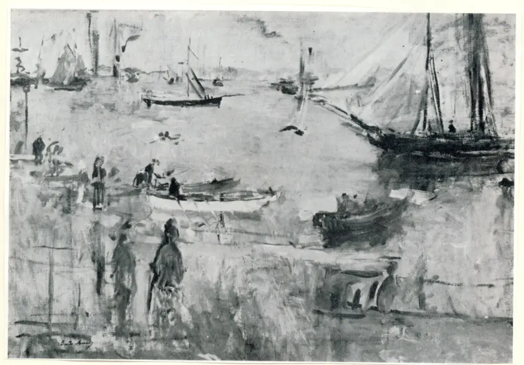 Morisot, Berthe , Marine &agrave; Cowes, Isle of Wight