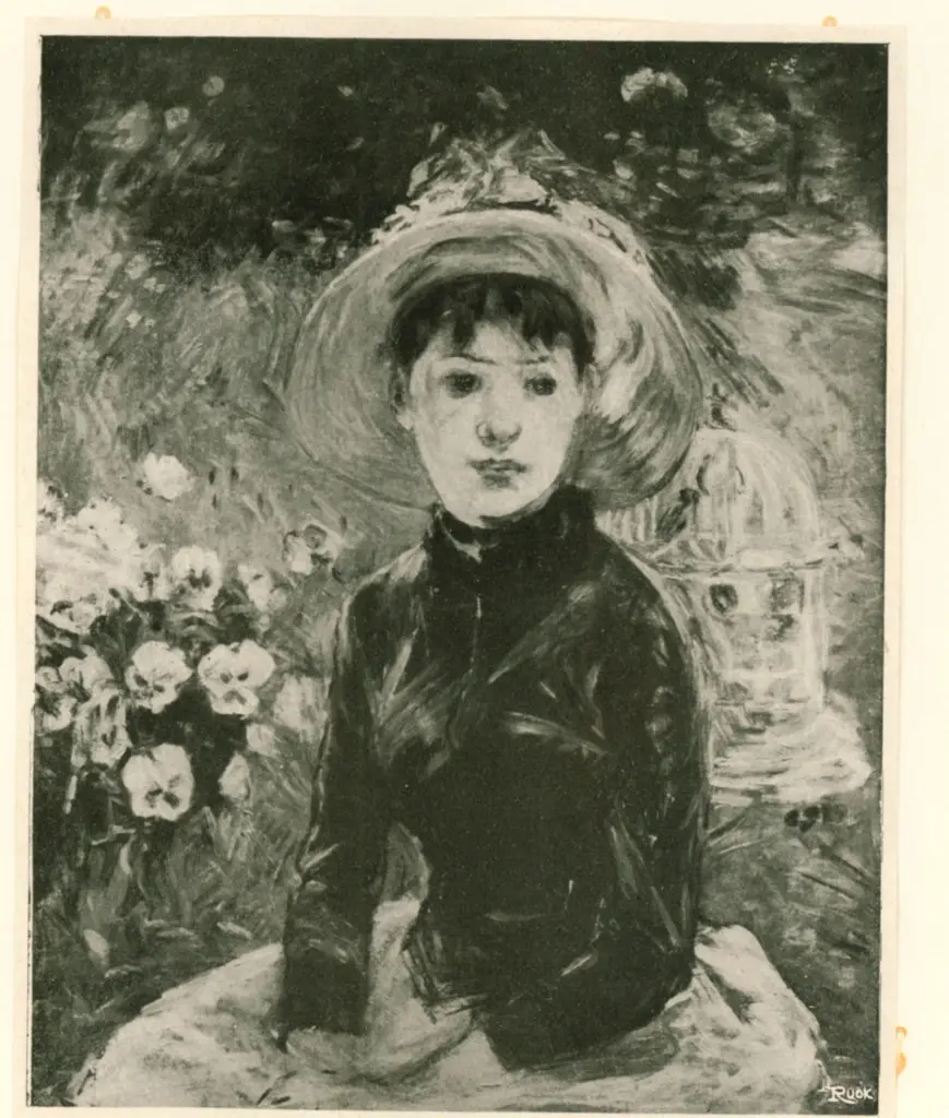 Anonimo , Morisot, Berthe , fronte