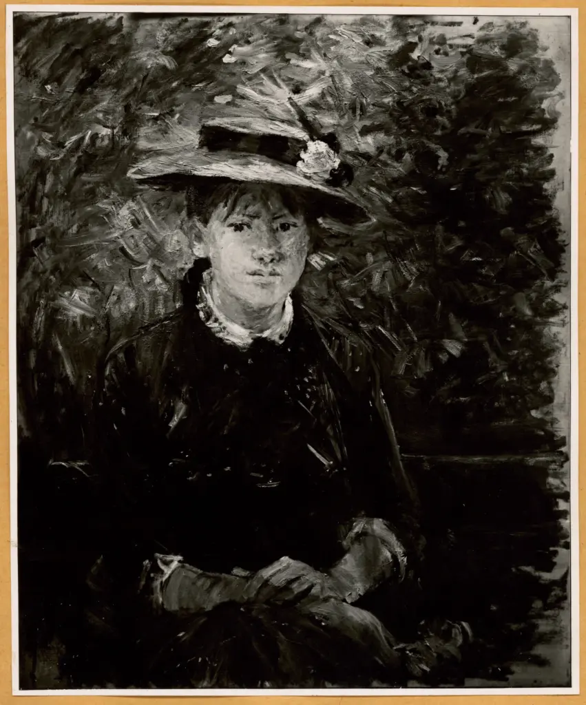 Anonimo , Morisot, Berthe , fronte