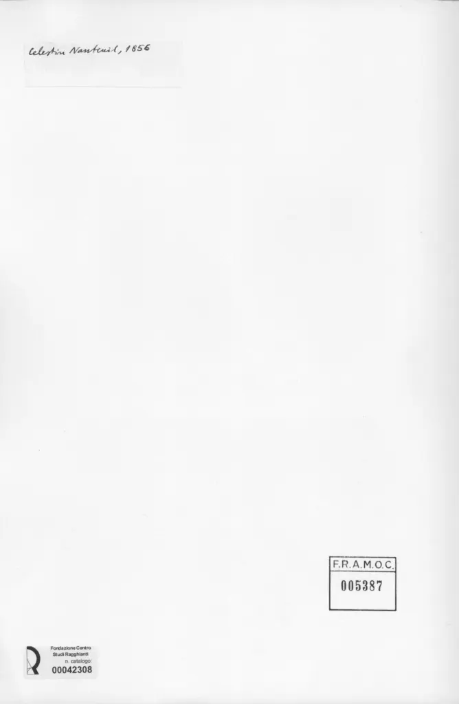 Anonimo , Nanteuil, C&eacute;lestin - sec. XIX - Scene da una locanda , retro