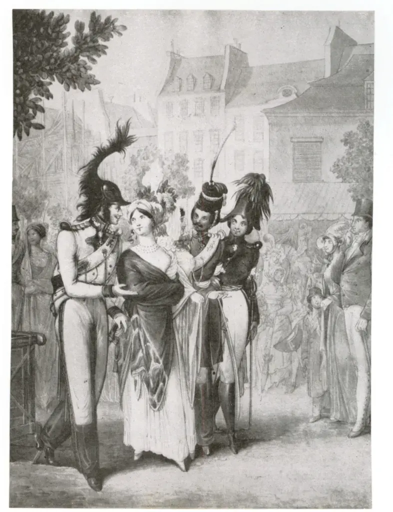 Anonimo , Opitz, George Emanuel - sec. XIX/ XX - Seules les élégantes restaient modestes , fronte