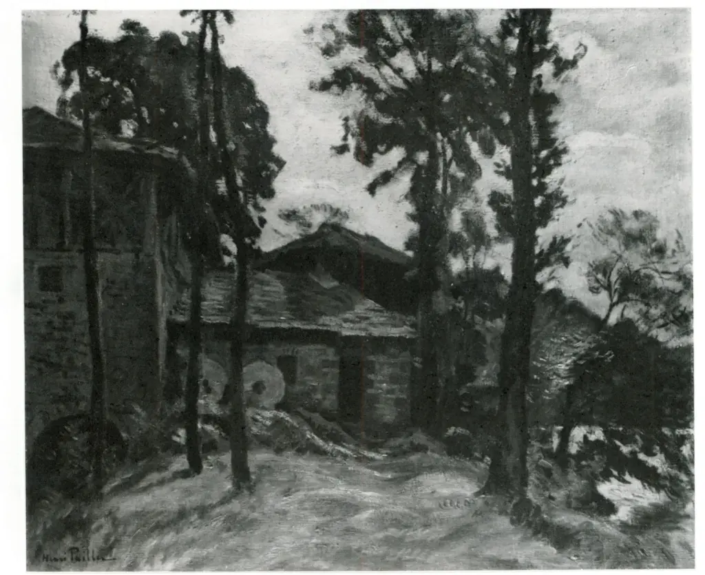 Anonimo , Pailler, Henri - sec. XX - Le moulin de Barthon , fronte