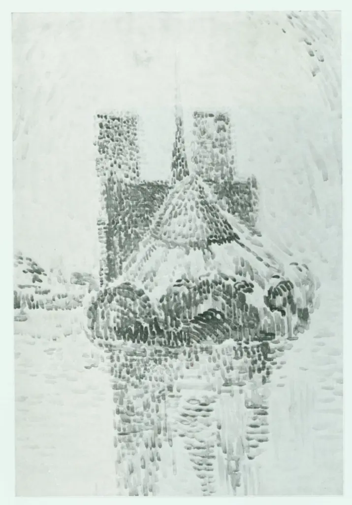 Anonimo , Petitjean, Hippolyte - sec. XIX/ XX - Vue de Notre-Dame , fronte