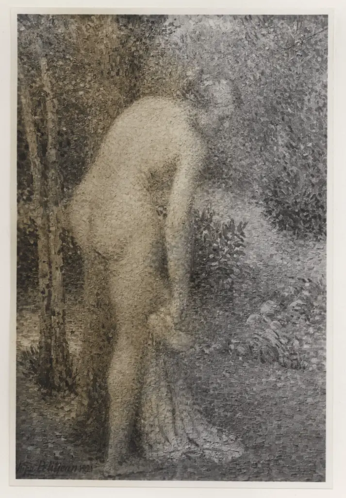 Anonimo , Petitjean, Hippolyte - sec. XIX/ XX - Bagnante , fronte