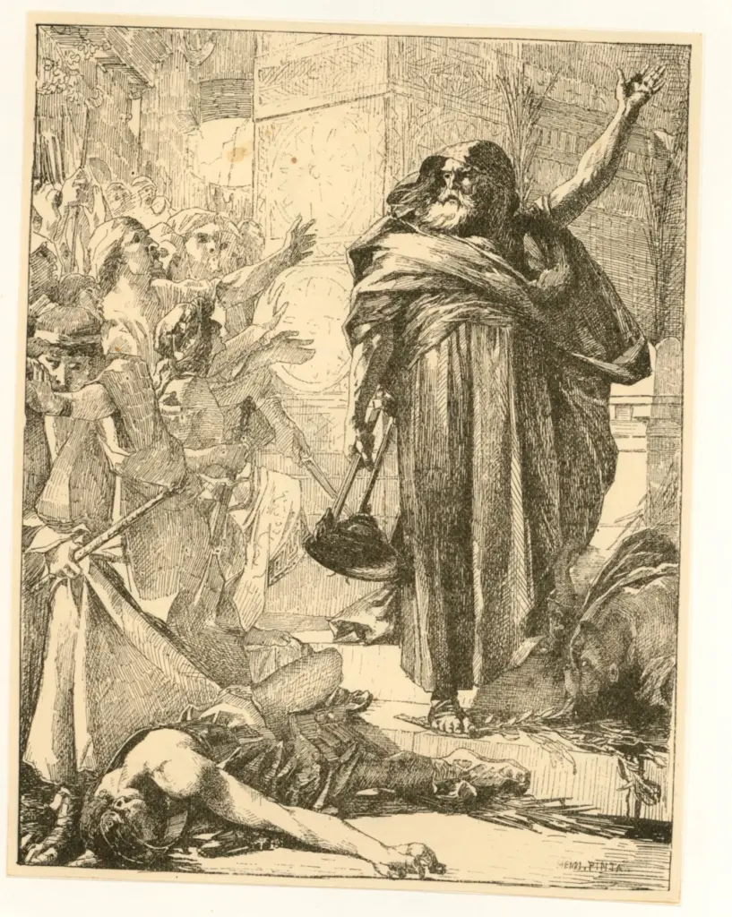 Anonimo , Pinta, Henri Ludovic Marius , fronte