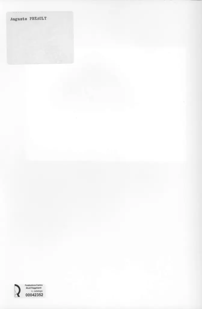 Anonimo, Anonimo , retro