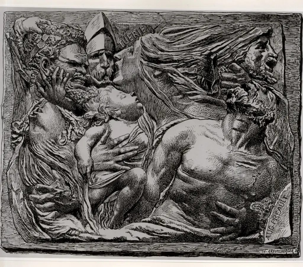 Pr&eacute;ault, Auguste , La tuerie