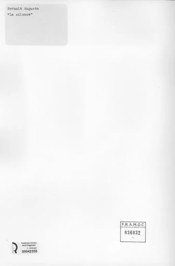 Anonimo, Anonimo , retro