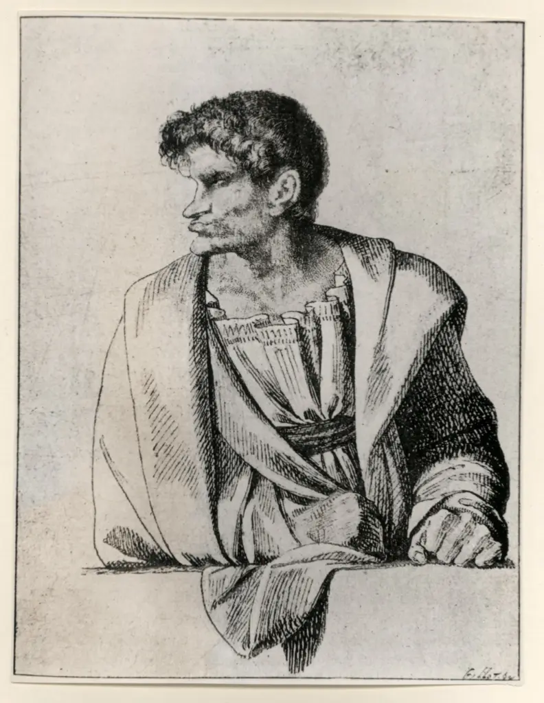 Anonimo , Prud'hon, Pierre-Paul , fronte
