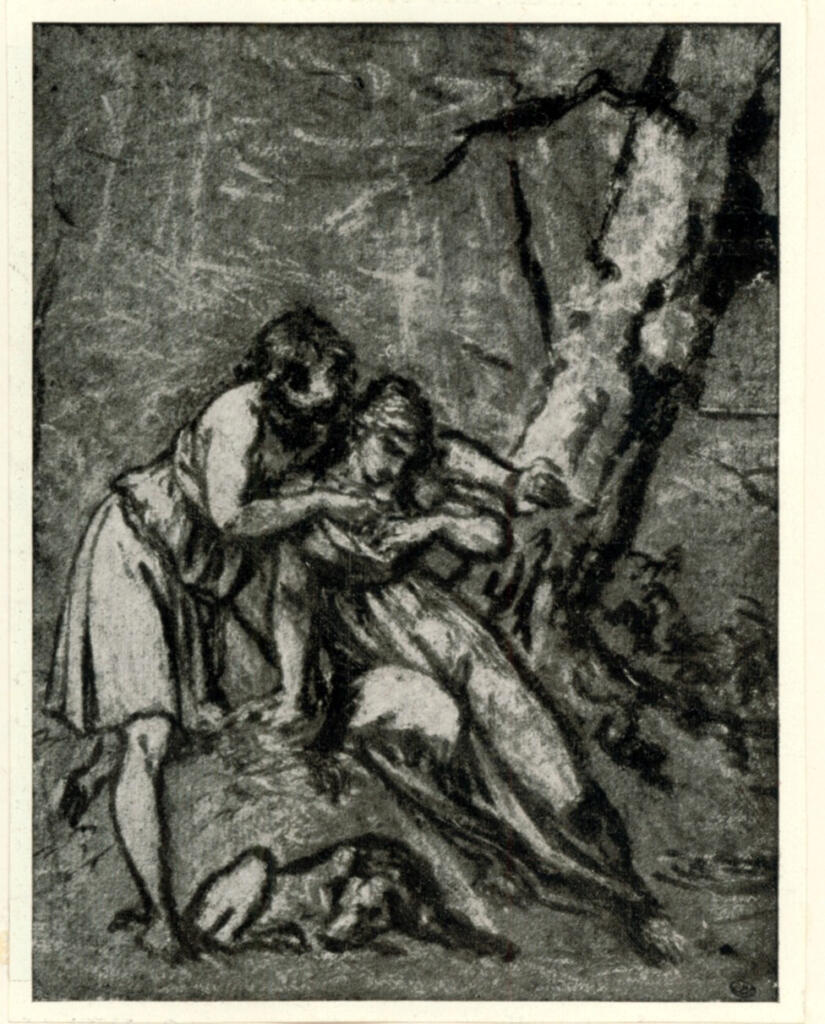 Anonimo , Prud'hon, Pierre-Paul - sec. XIX - Daphnis et Chloé , fronte