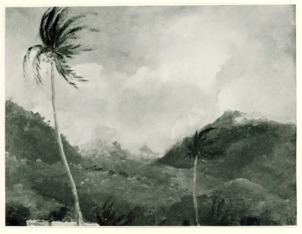 Anonimo , Pissarro, Camille - sec. XIX - Temp&ecirc;te &agrave; St. Thomas , fronte