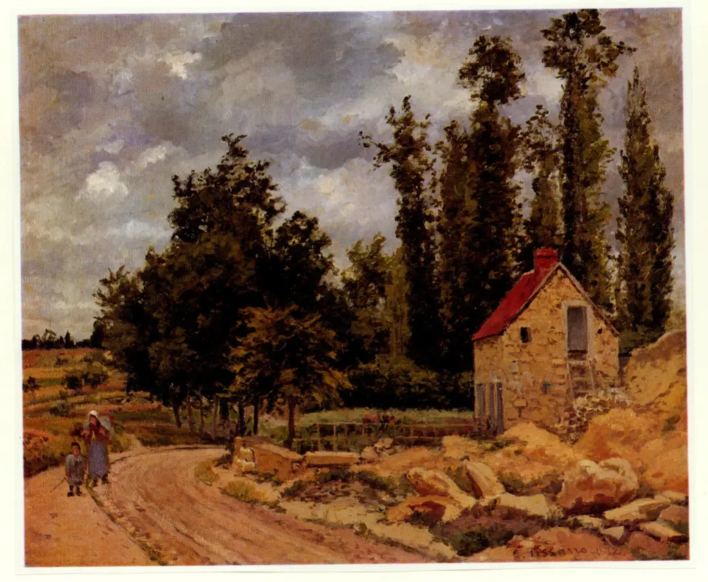 Anonimo , Pissarro, Camille - sec. XIX , fronte