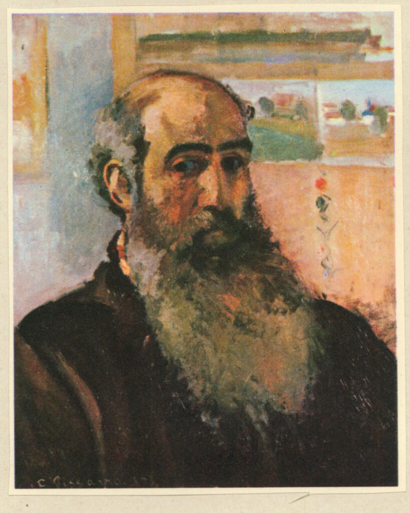 Anonimo , Pissarro, Camille - sec. XIX - Autoritratto , fronte