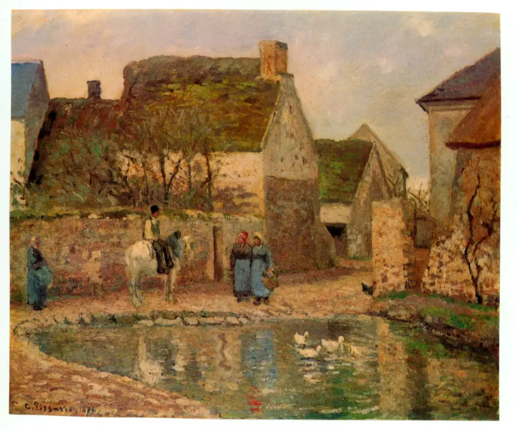 Anonimo , Pissarro, Camille; sec. XIX; , fronte