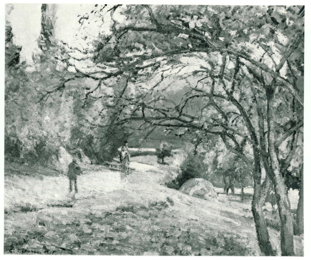 Anonimo , Pissarro, Camille - sec. XIX - Paysage sous - bois a Pontoise