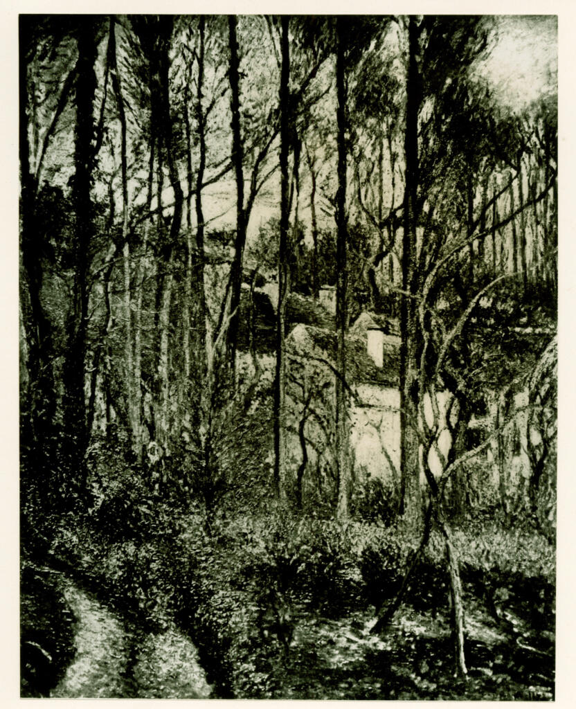 Anonimo , Pissarro, Camille - sec. XIX - La cote des Boeufs , fronte
