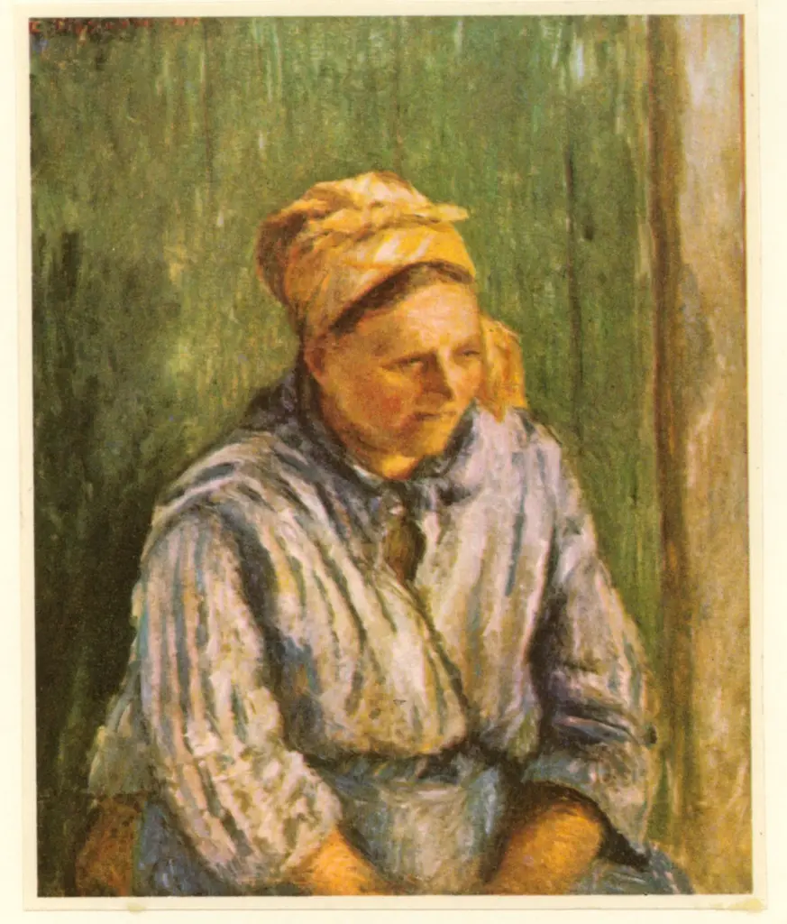 Anonimo , Pissarro, Camille - sec. XIX - La Larchev&egrave;que , fronte