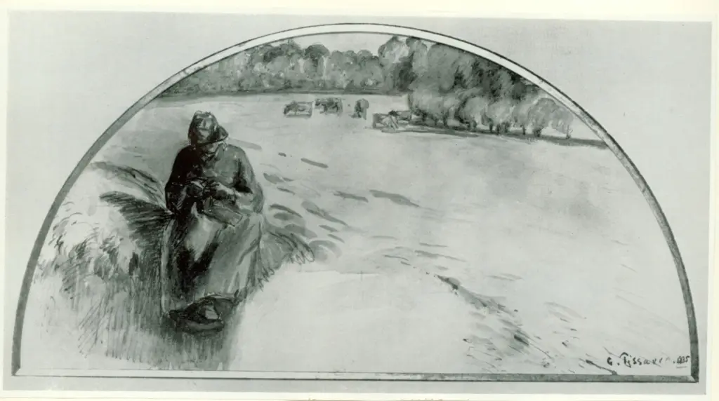 Anonimo , Pissarro, Camille sec. XIX , fronte