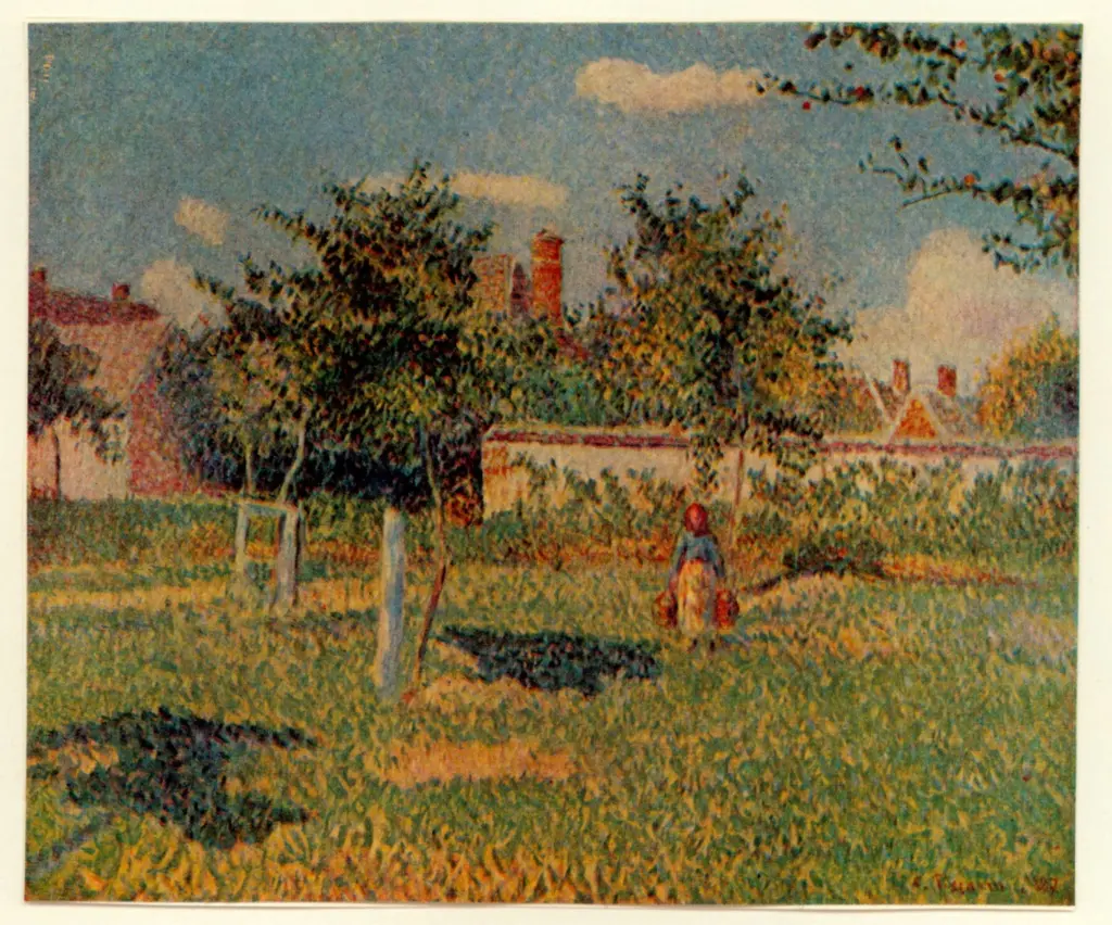 Anonimo , Pissarro, Camille - sec. XIX - Paysage de Printemps