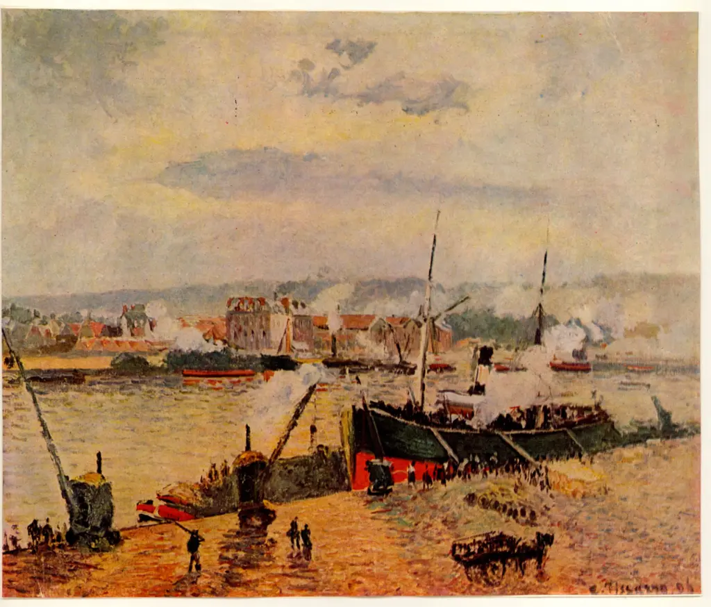Anonimo , Pissarro, Camille - sec. XIX - Rouen , fronte