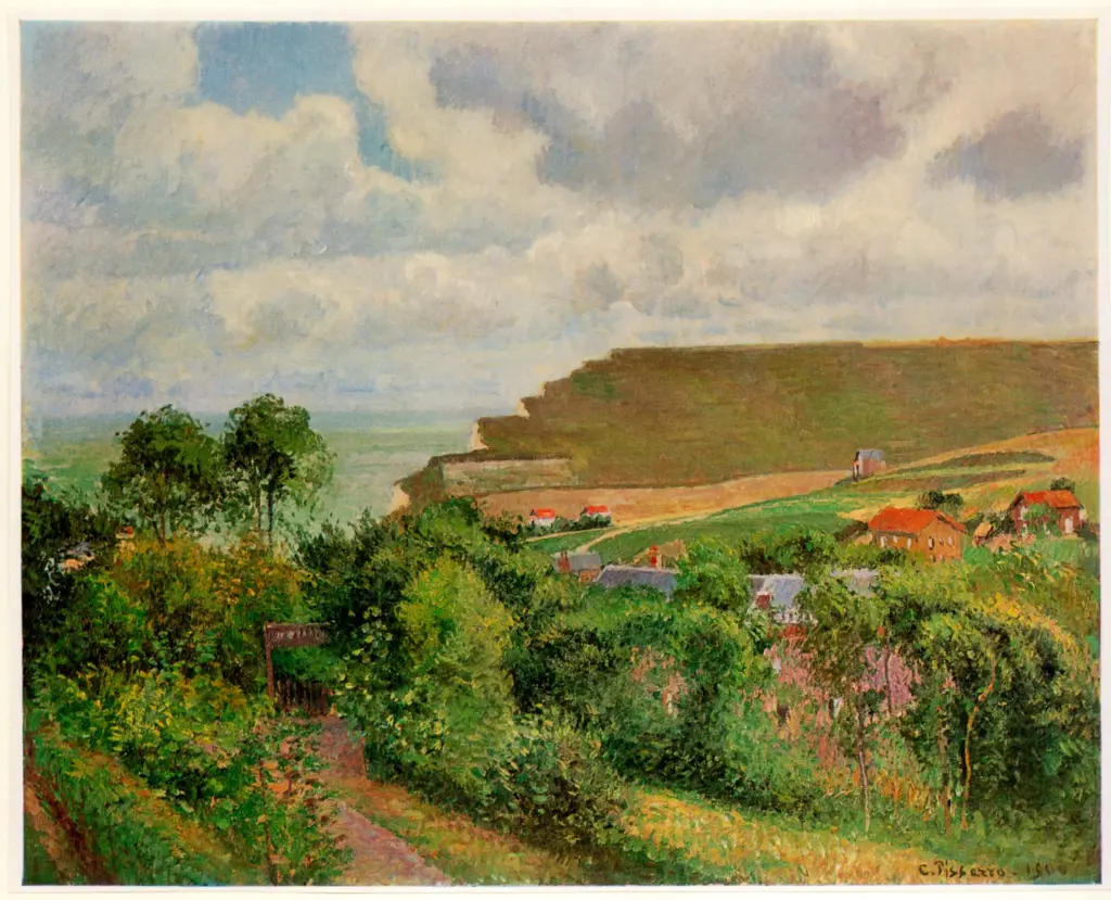 Anonimo , Pissarro, Camille - sec. XX - Vue de Berneval , fronte