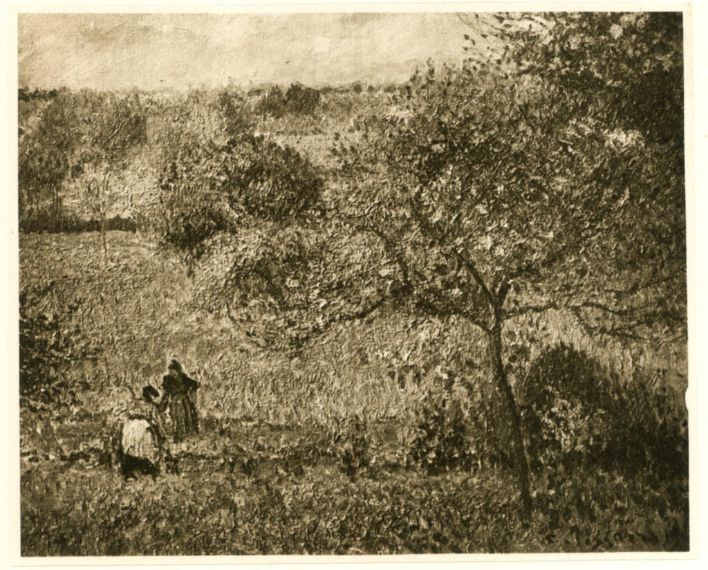 Anonimo , Pissarro, Camille - sec. XX - Automne à Eragny , fronte