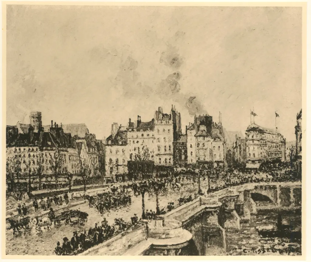 Anonimo , Pissarro, Camille; sec. XX , fronte