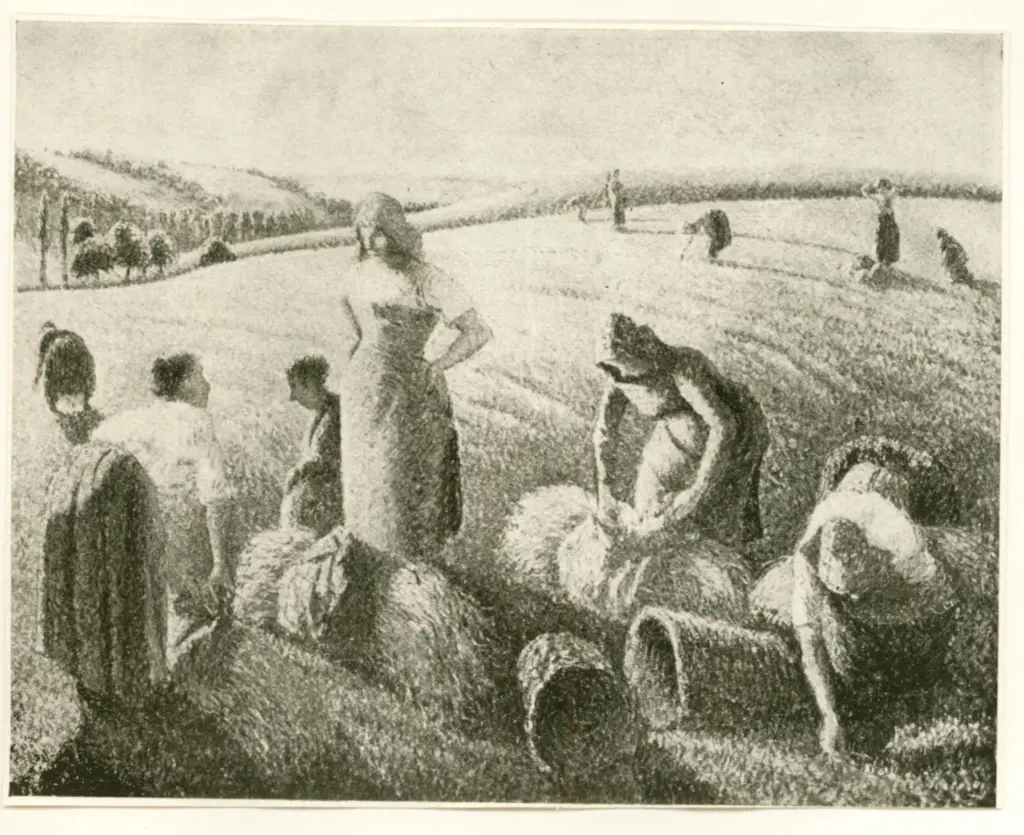 Anonimo , Pissarro, Camille - sec. XIX - Ernte , fronte