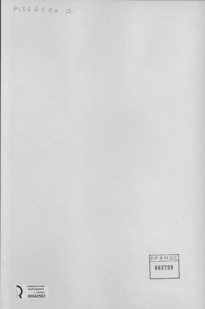 Anonimo , Pissarro, Camille - sec. XIX - Donne che conversano , retro