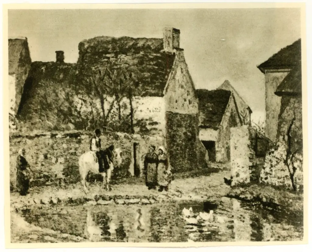 Anonimo , Pissarro, Camille , fronte