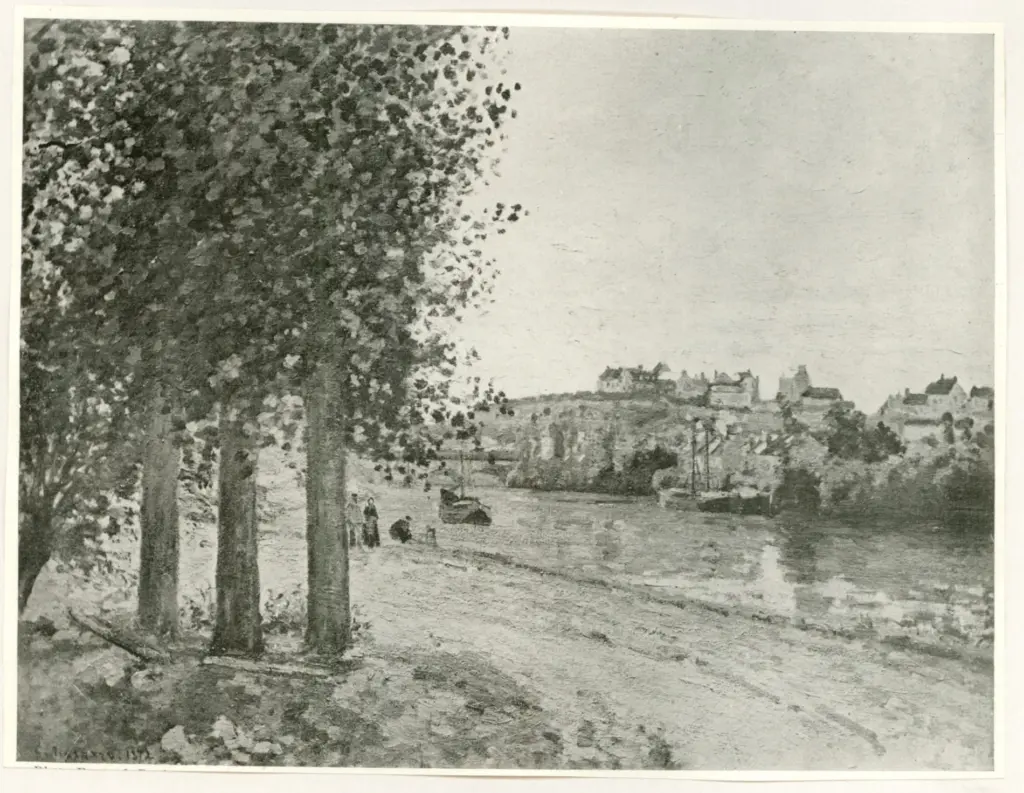 Anonimo , Pissarro, Camille - sec. XIX - Environs de Pontoise , fronte