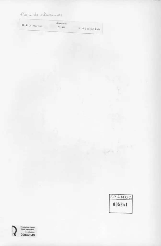 Anonimo, Anonimo , retro