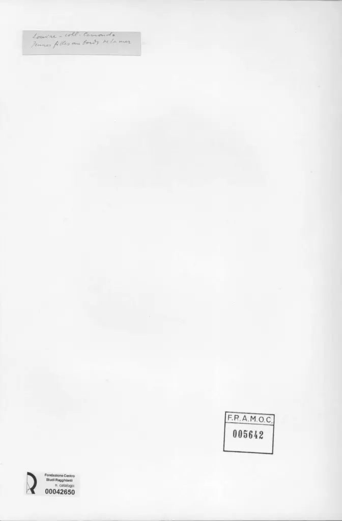 Anonimo , De Chavannes, P. Puvis - sec. XIX - Giovani donne , retro