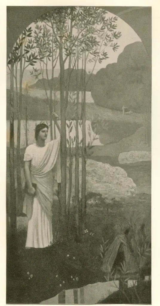 Anonimo , De Chavannes, P. Puvis , fronte