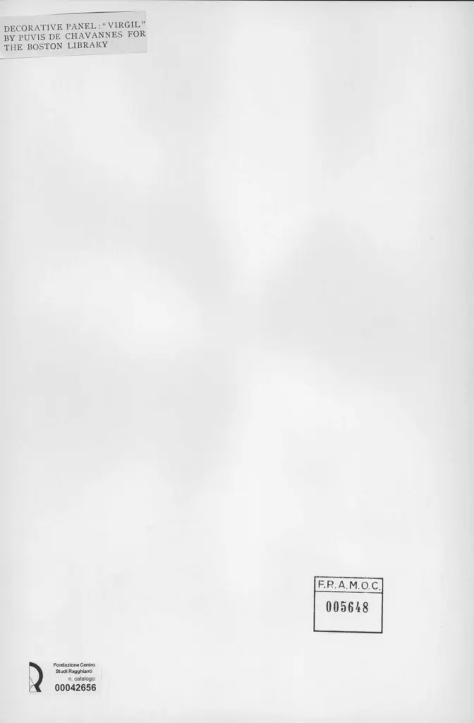 Anonimo , De Chavannes, P. Puvis , retro
