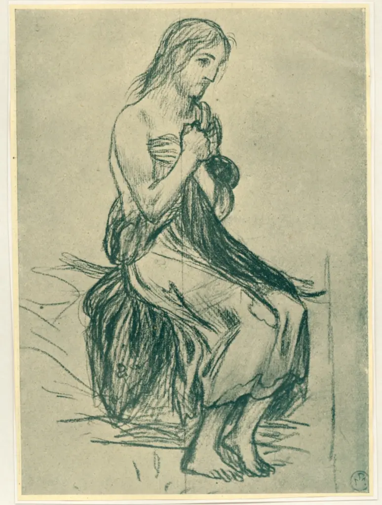 Anonimo , De Chavannes, P. Puvis , fronte