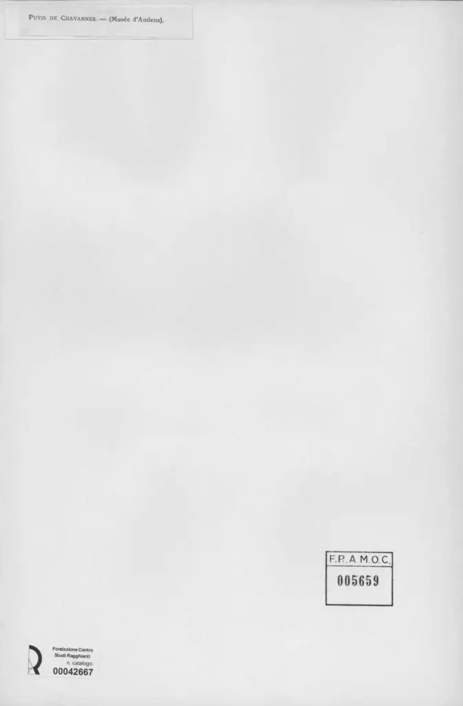 Anonimo , De Chavannes, P. Puvis , retro