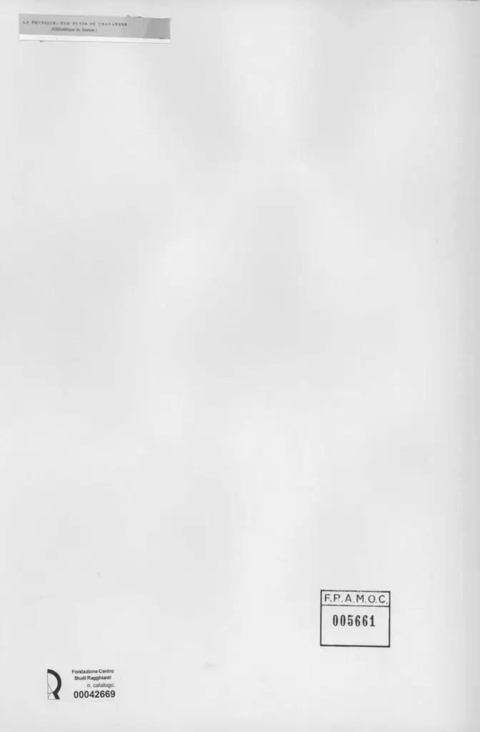 Anonimo , De Chavannes, P. Puvis , retro