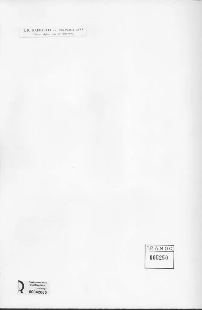 Anonimo, Anonimo , retro