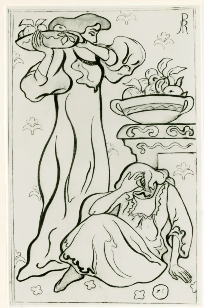 Ranson, Paul , Donne con mele -