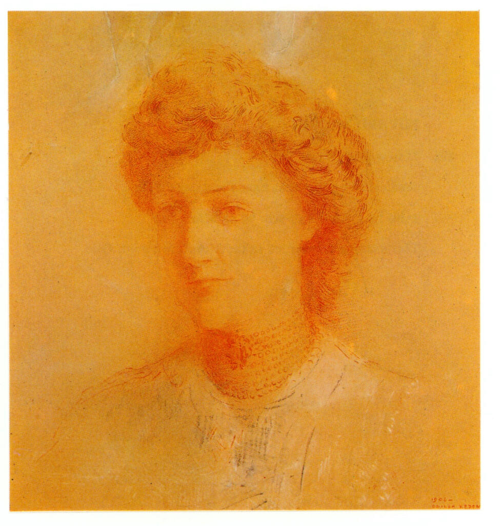 Redon, Odilon , Portrait presumé de Mme Redon -