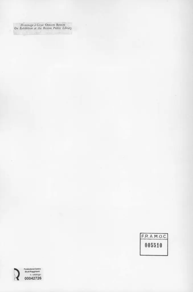 Anonimo , Redon, Odilon , retro