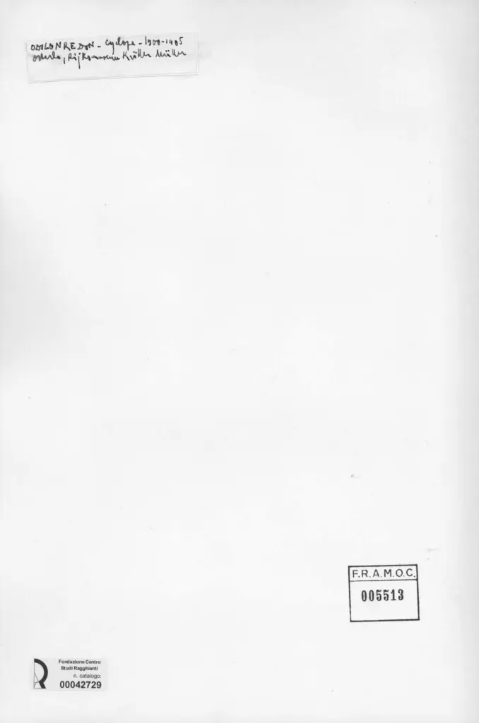 Anonimo , Redon, Odilon - sec. XX , retro