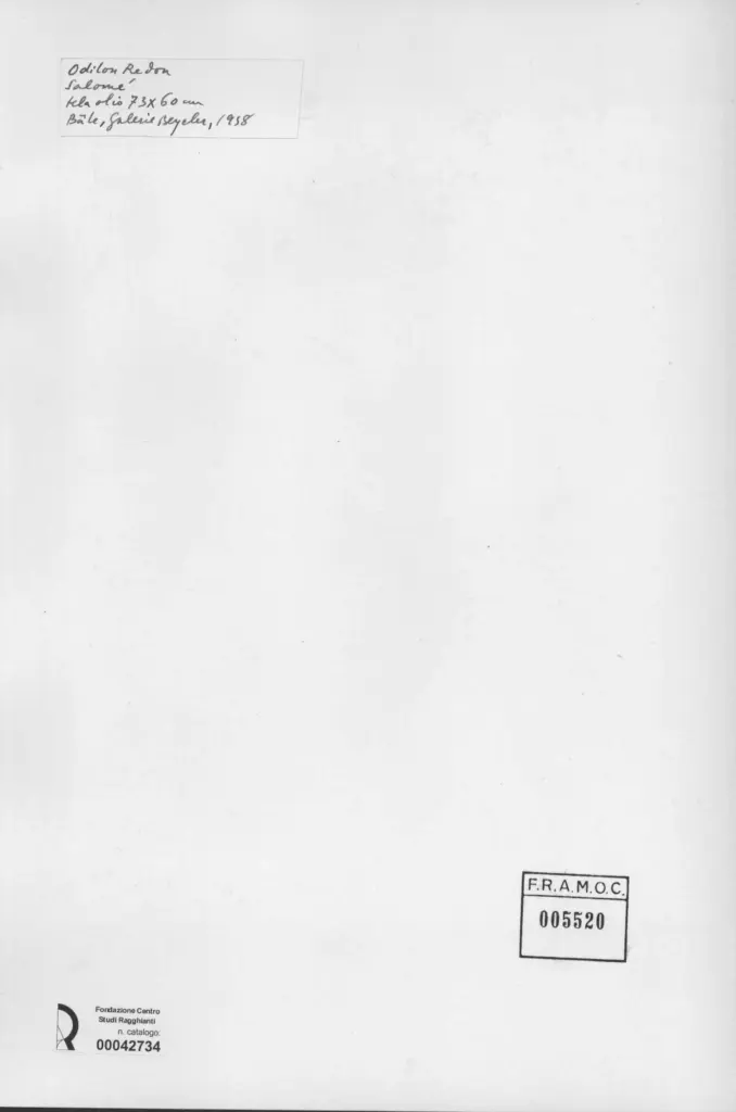 Anonimo , Redon, Odilon , retro